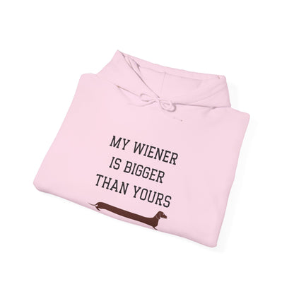 My Wiener is Bigger Than Yours Unisex Hoodie