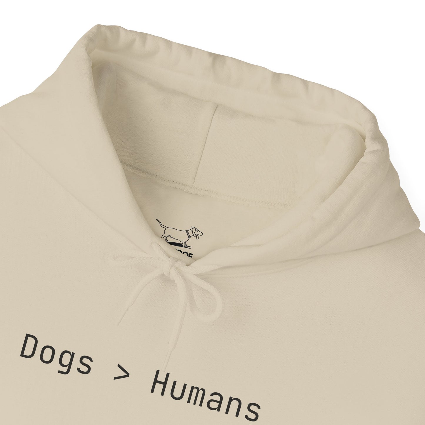 Dogs > Humans Hoodie