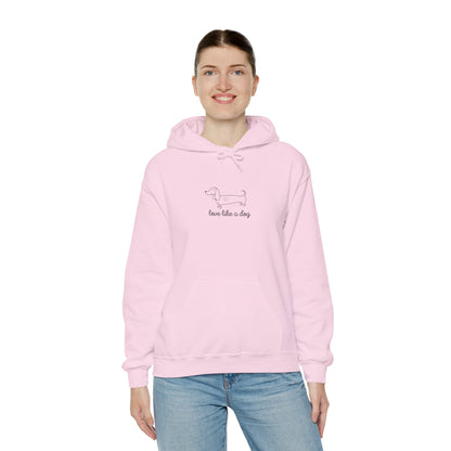 Love Like A Dog Unisex Hoodie