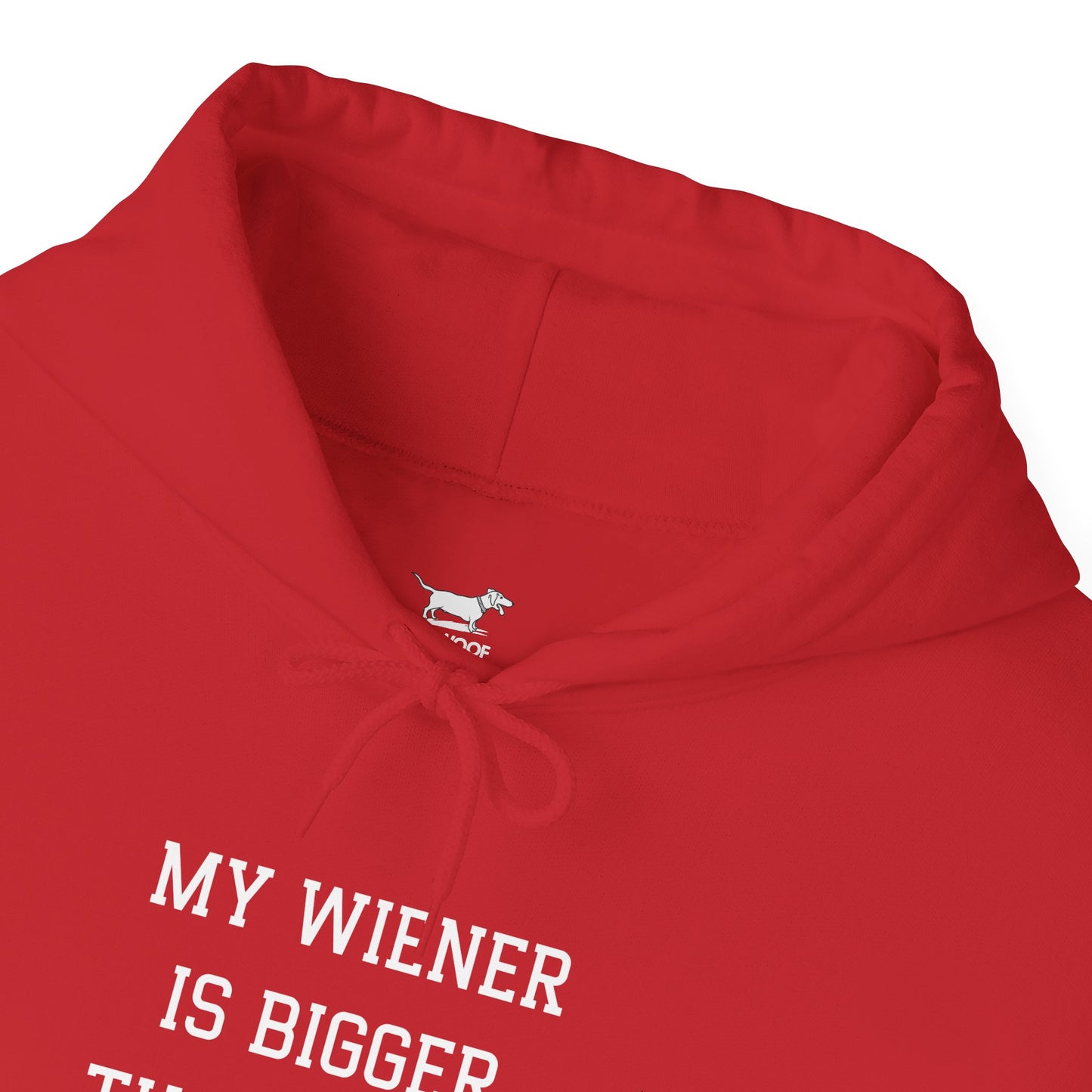 My Wiener is Bigger Than Yours Unisex Hoodie