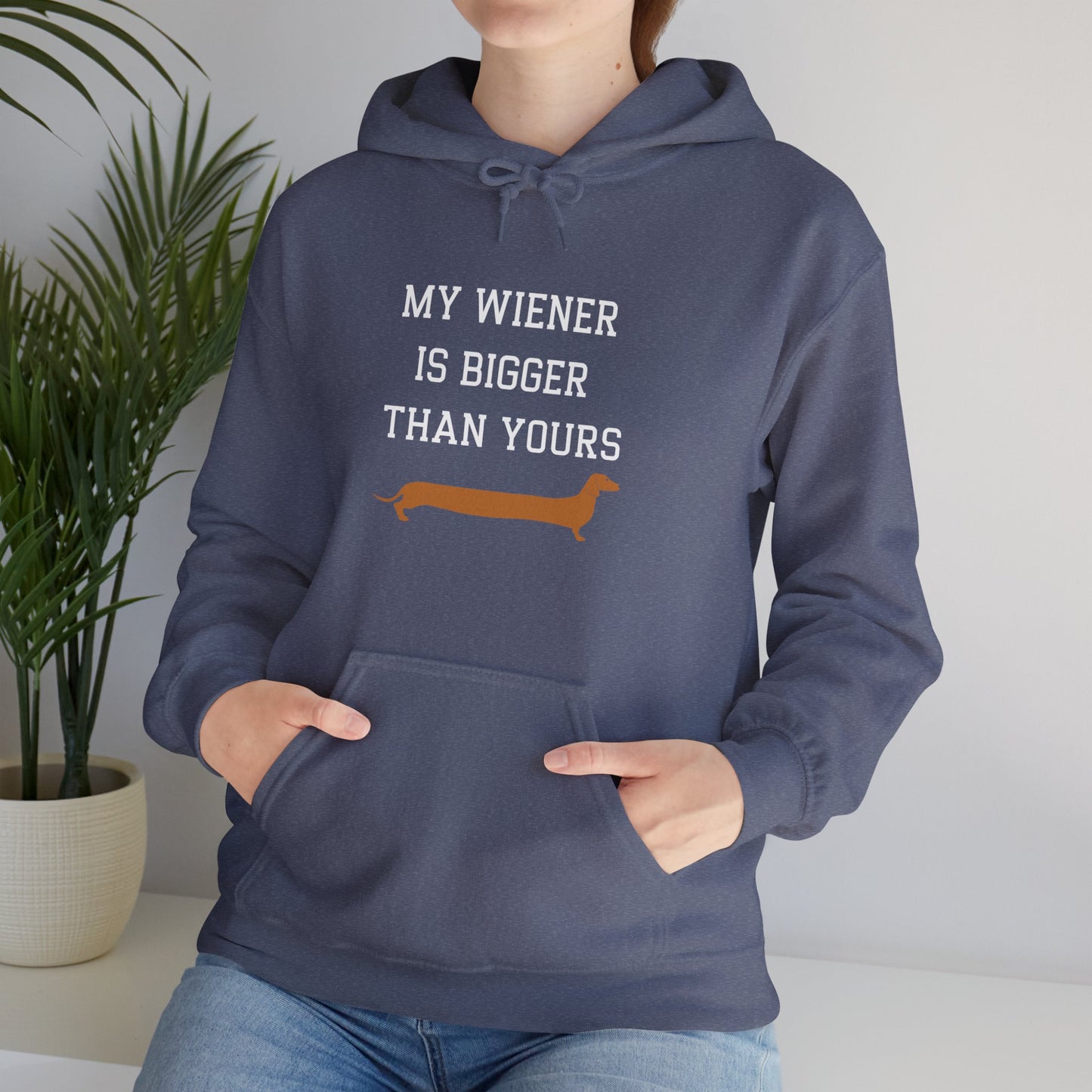 My Wiener is Bigger Than Yours Unisex Hoodie