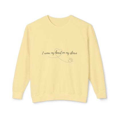 I Wear My Heart On My Sleeve Unisex Sweatshirt