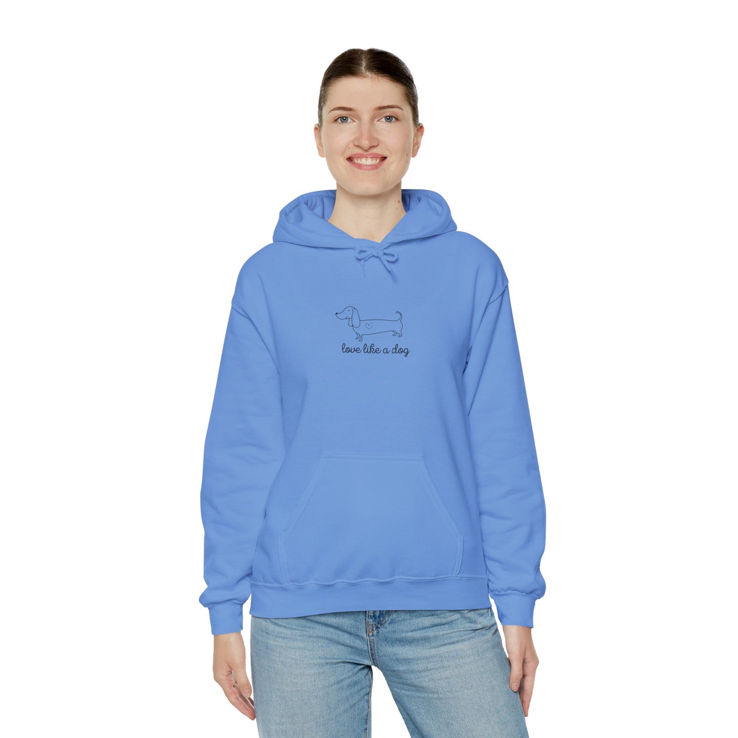 Love Like A Dog Unisex Hoodie