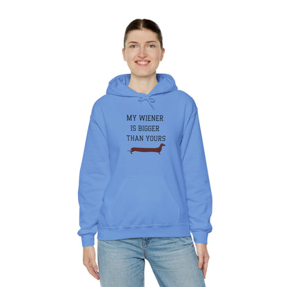 My Wiener is Bigger Than Yours Unisex Hoodie