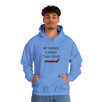 My Wiener is Bigger Than Yours Unisex Hoodie