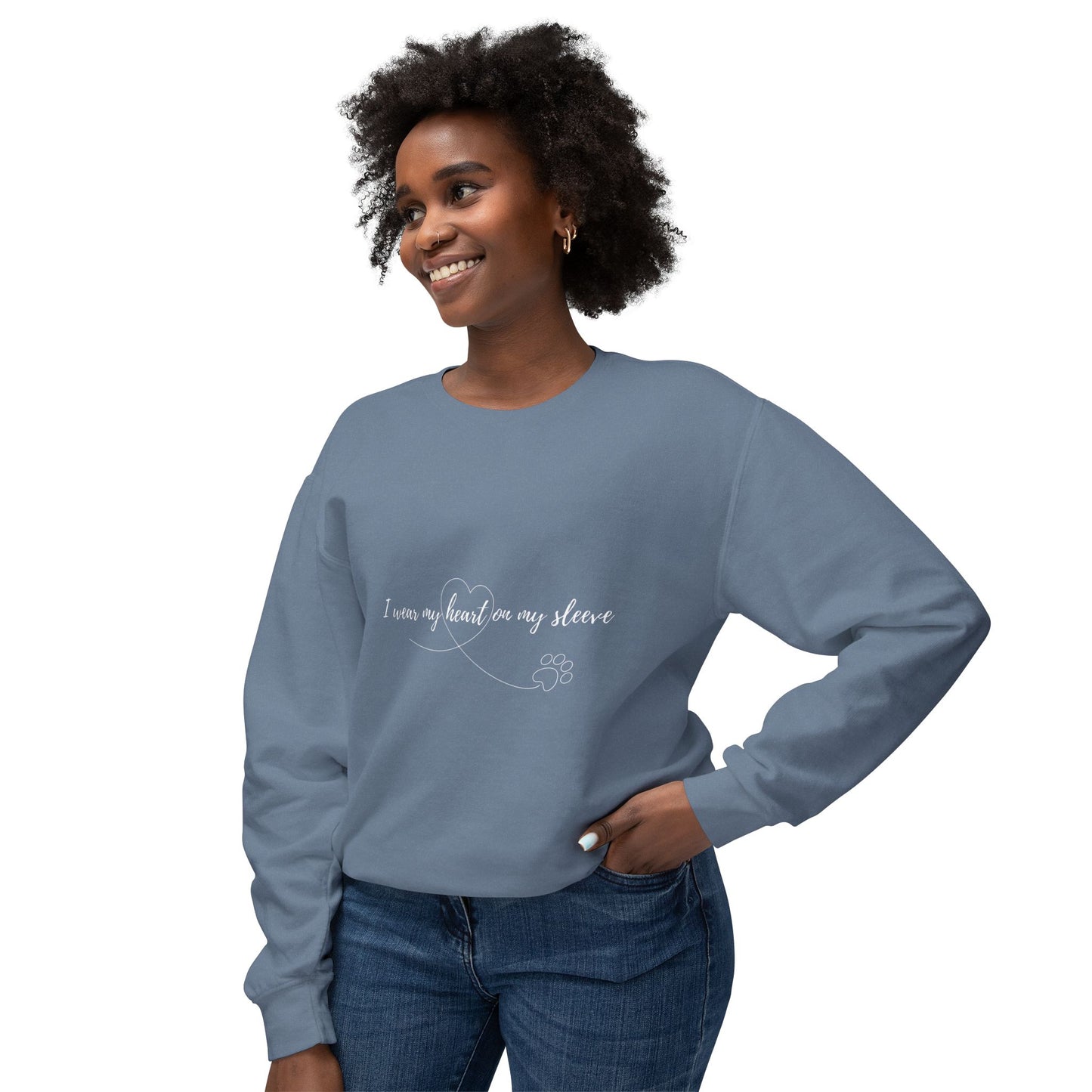 I Wear My Heart On My Sleeve Unisex Sweatshirt