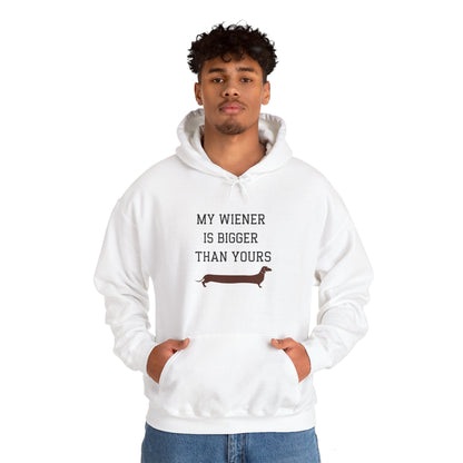 My Wiener is Bigger Than Yours Unisex Hoodie