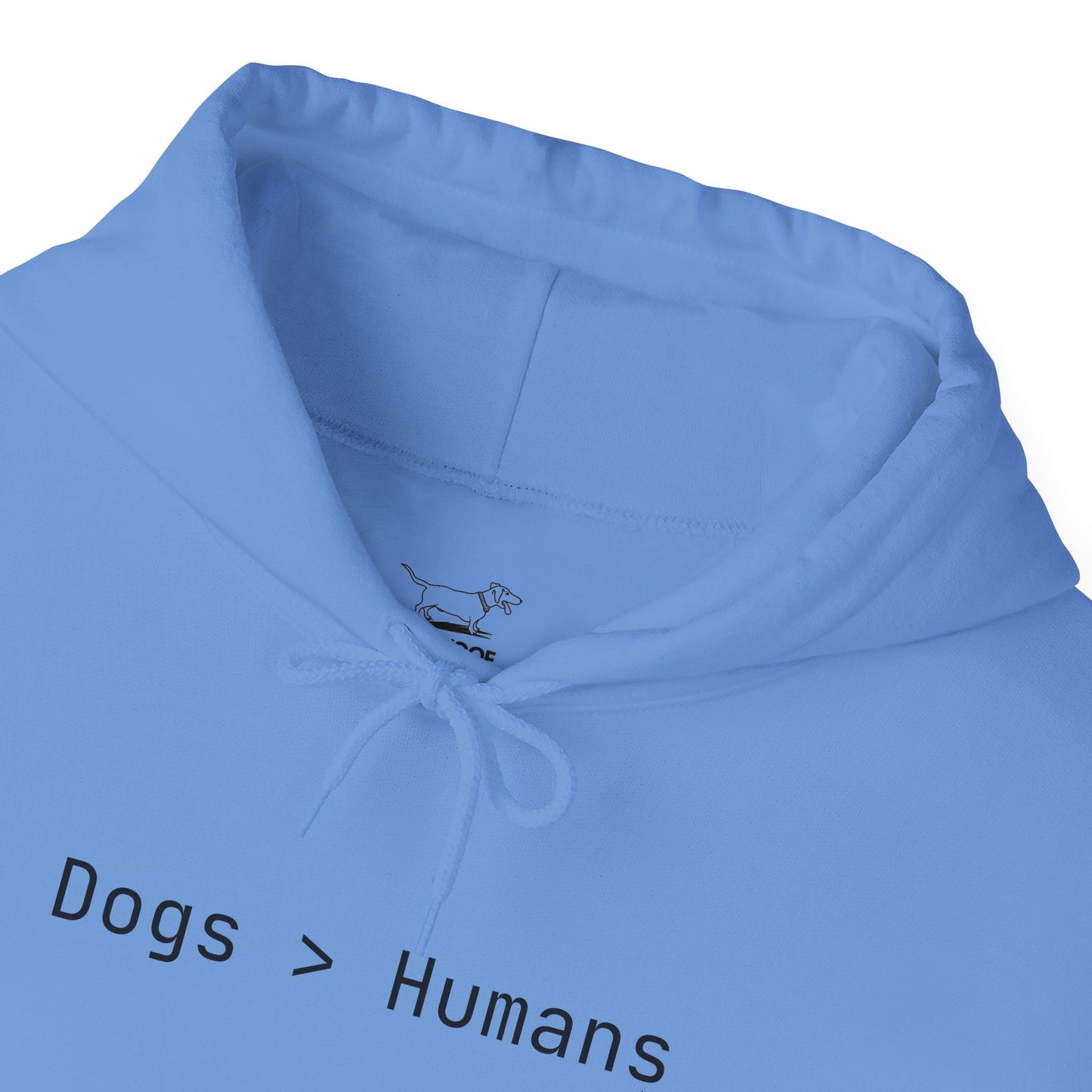 Dogs > Humans Hoodie