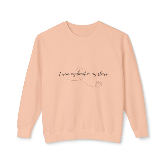 I Wear My Heart On My Sleeve Unisex Sweatshirt