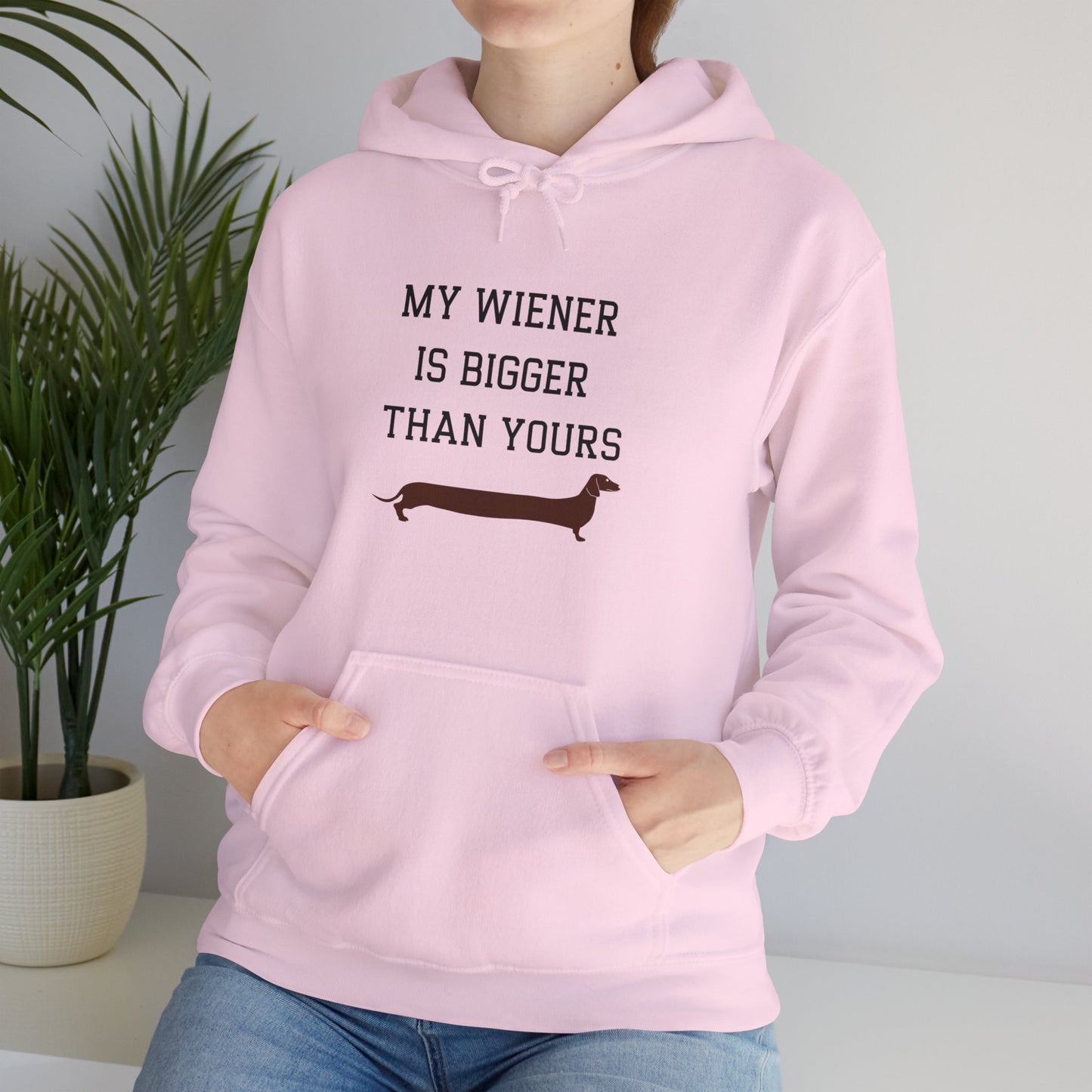 My Wiener is Bigger Than Yours Unisex Hoodie