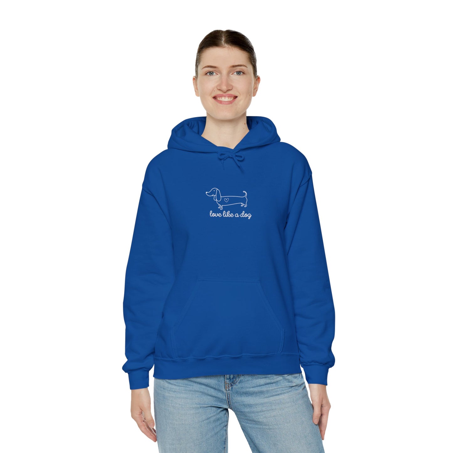 Love Like A Dog Unisex Hoodie