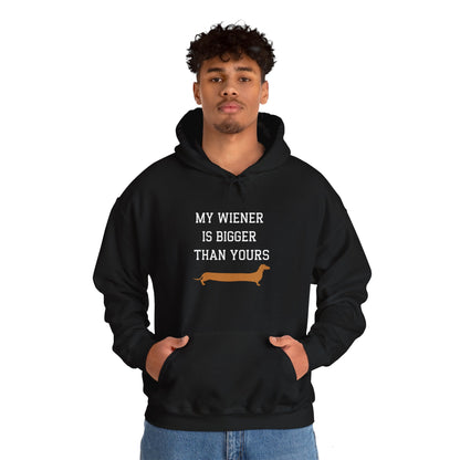 My Wiener is Bigger Than Yours Unisex Hoodie