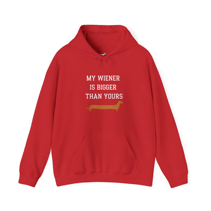 My Wiener is Bigger Than Yours Unisex Hoodie