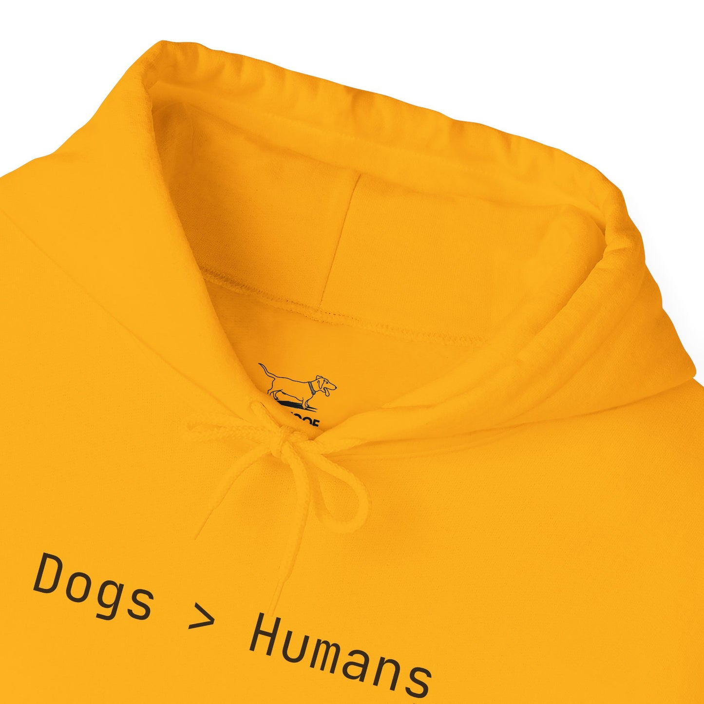 Dogs > Humans Hoodie