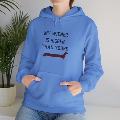 My Wiener is Bigger Than Yours Unisex Hoodie