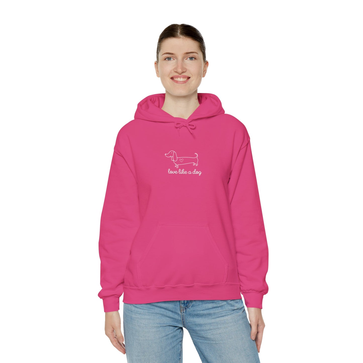 Love Like A Dog Unisex Hoodie