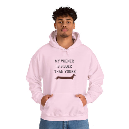 My Wiener is Bigger Than Yours Unisex Hoodie