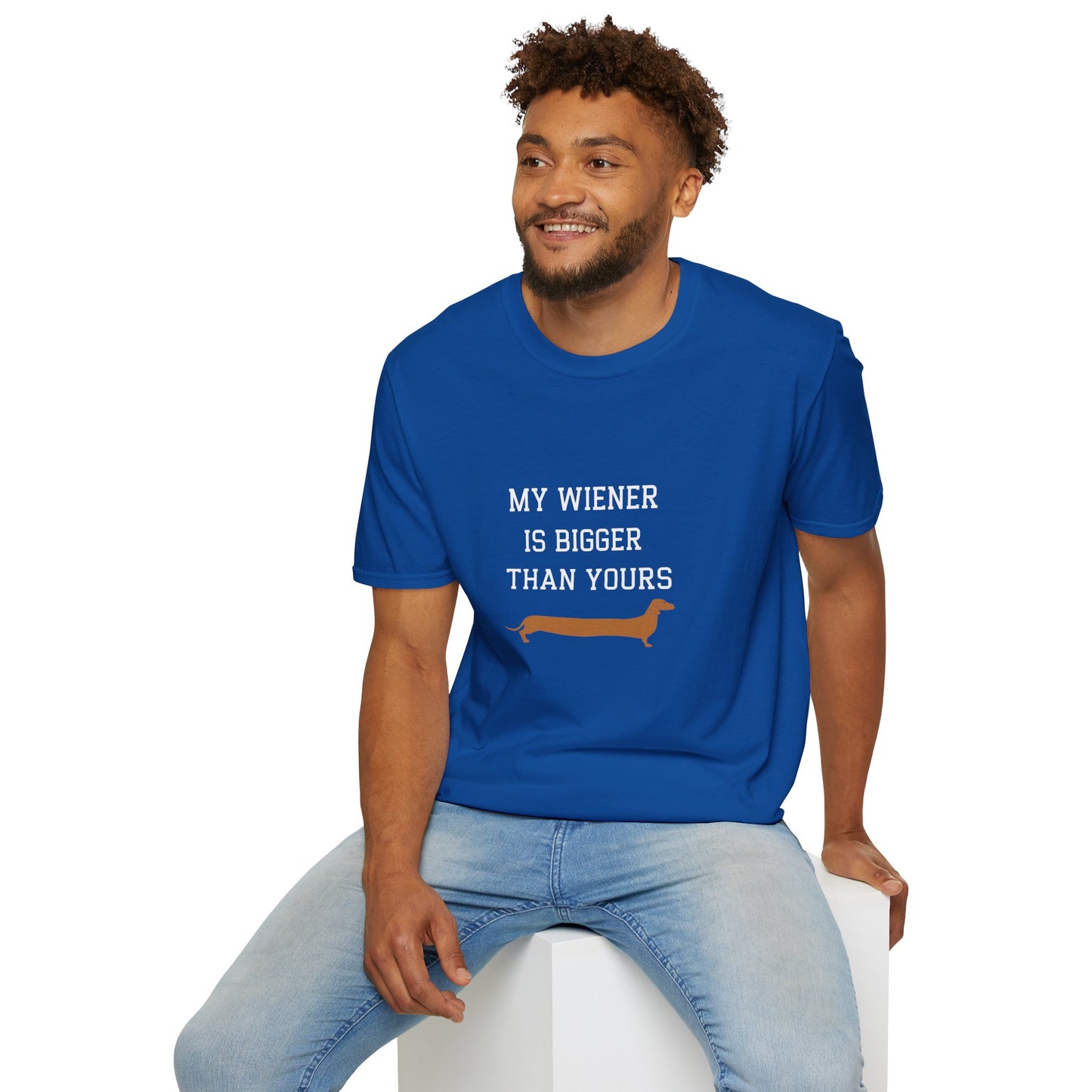 My Wiener is Bigger Than Yours Unisex T-shirt