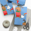 Reindeer Dachshund Gift Wrap Papers