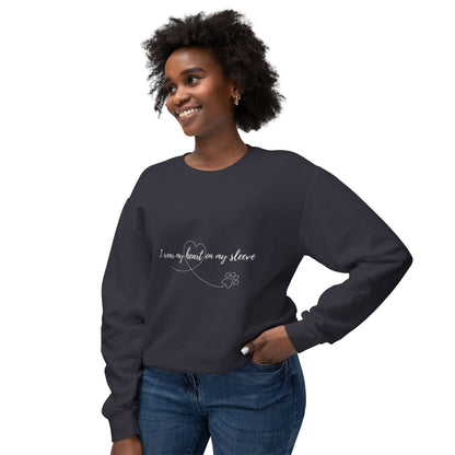 I Wear My Heart On My Sleeve Unisex Sweatshirt