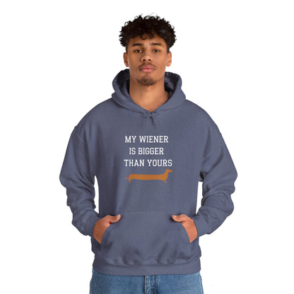 My Wiener is Bigger Than Yours Unisex Hoodie