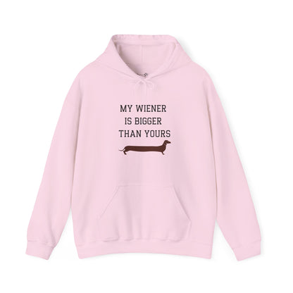 My Wiener is Bigger Than Yours Unisex Hoodie