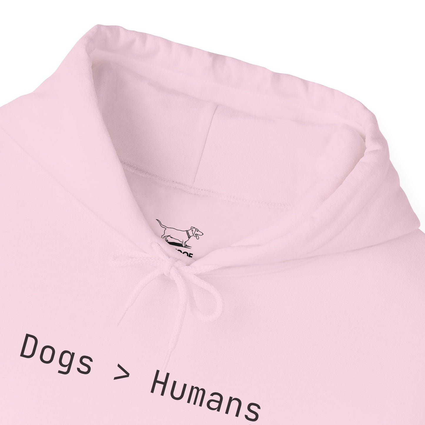 Dogs > Humans Hoodie